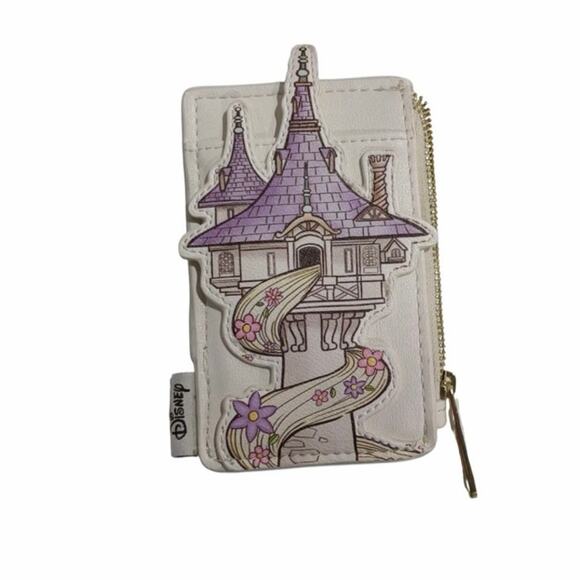 Loungefly Disney Tangled Tower Scene Cardholder - BoxLunch  Loungefly Disney Rapunzel Tangled Tower Cardholder